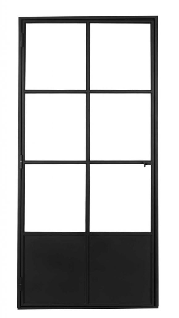 Ferro Elegance Black – 6 glasverdelingen – 2150mm opening